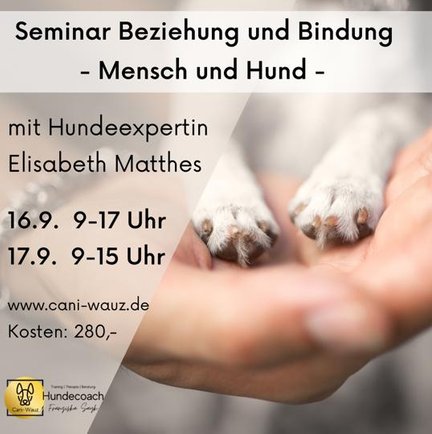 Seminare in der Hundeschule in Mölln